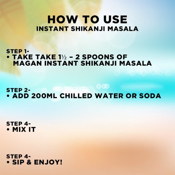 Amash instant Lemonade Shikanji  500g [it will make 40 glasses of 200ml water]