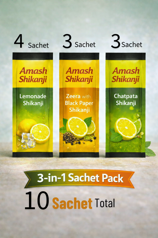 3 in 1 testing Sachet Pack